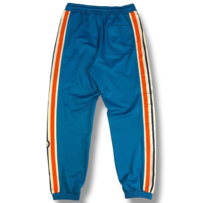 Gucci Gucci Blue/Orange Track Pants Size Medium