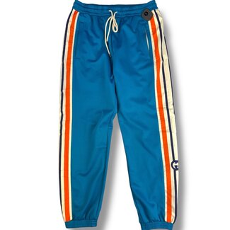 Gucci Gucci Blue/Orange Track Pants Size Medium