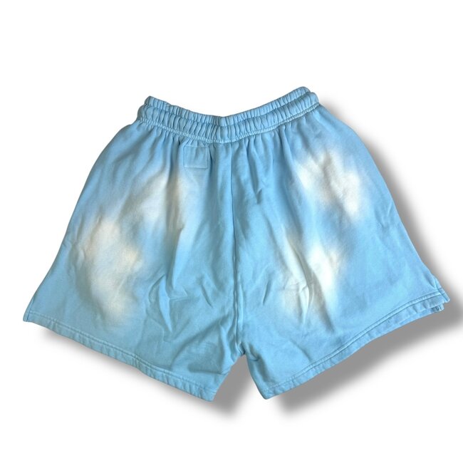 Hellstar Hellstar Baby Blue/Black Flame Shorts