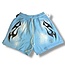 Hellstar Hellstar Baby Blue/Black Flame Shorts