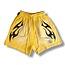 Hellstar Hellstar Yellow/Black Flame Shorts