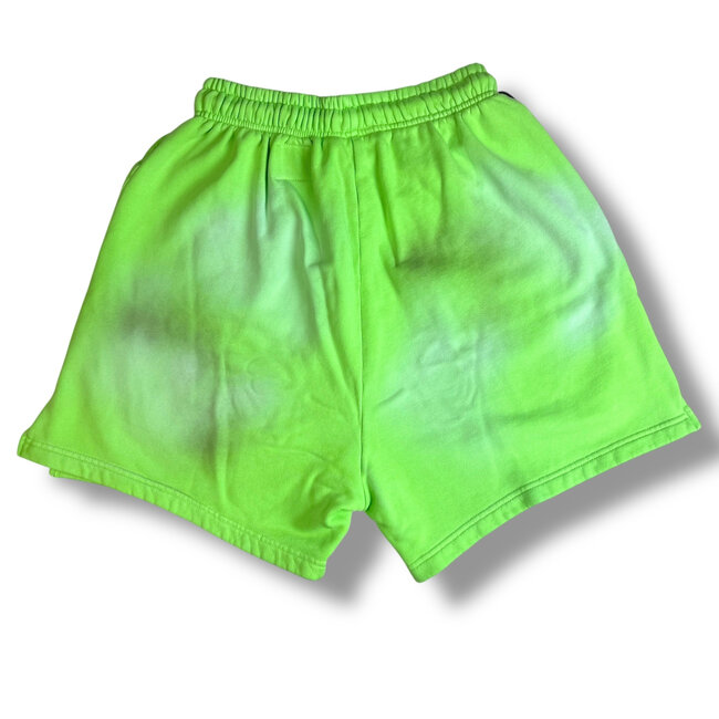 Hellstar Hellstar Green/Black Flame Shorts