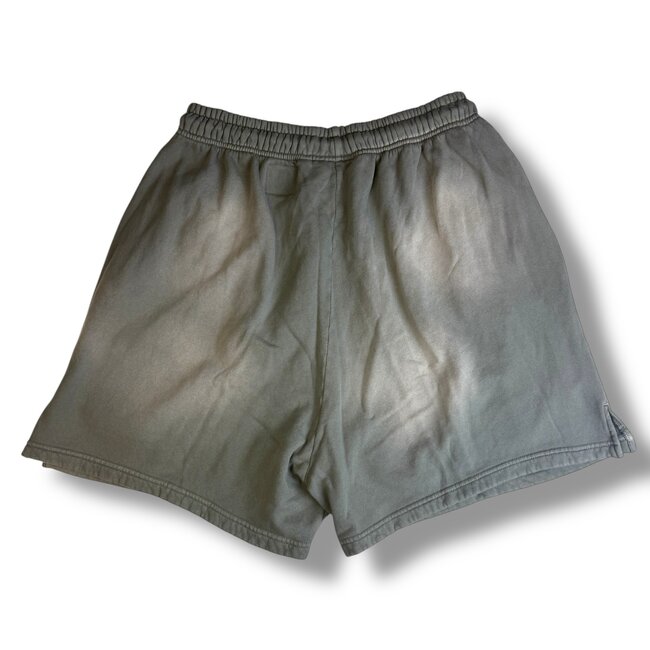 Hellstar Hellstar Grey/Green Flame Shorts
