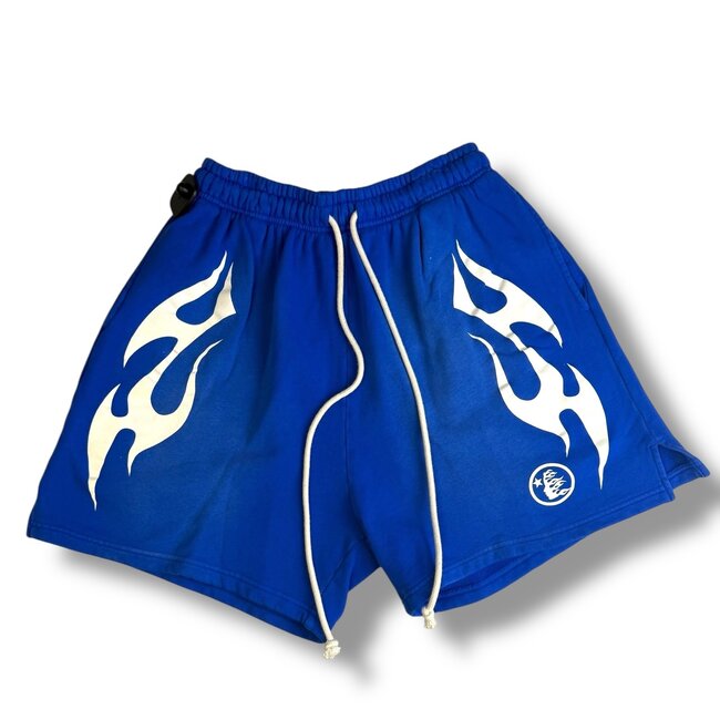 Hellstar Hellstar Blue/White Flame Shorts