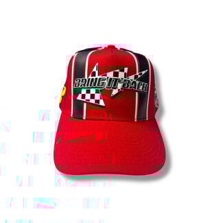 Bring It Back Las Vegas Bring It Back Racing Stripe Red Hat