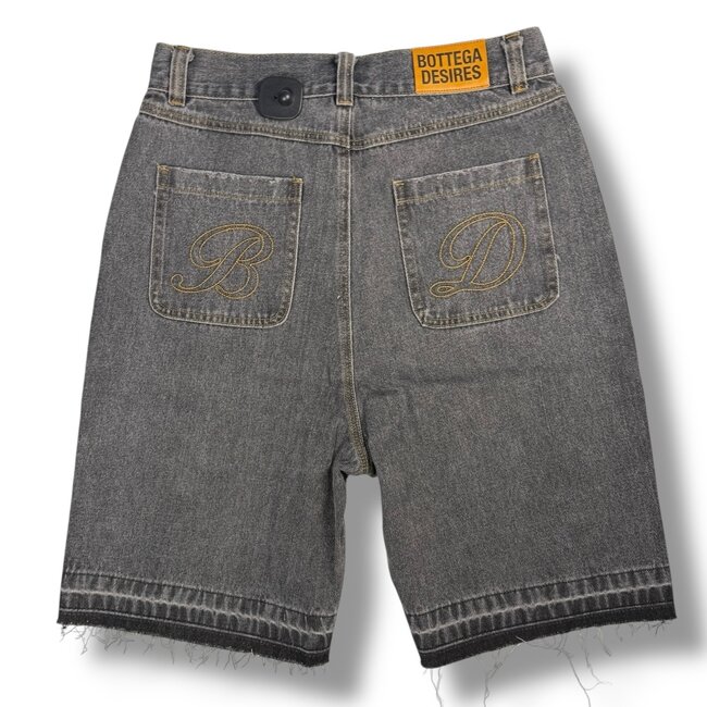 Bottega Desires Bottega Desires Black Denim Shorts