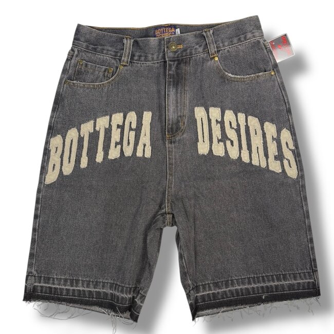 Bottega Desires Bottega Desires Black Denim Shorts