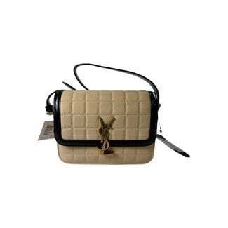 Yves Saint Laurent Saint Laurent Solferino Small Satchel In Quilted Suede