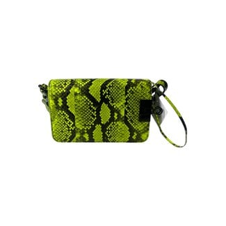 Off-White Off-White Python Binder Clip Bag