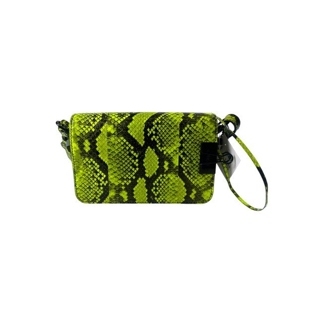 Off-White Off-White Python Binder Clip Bag