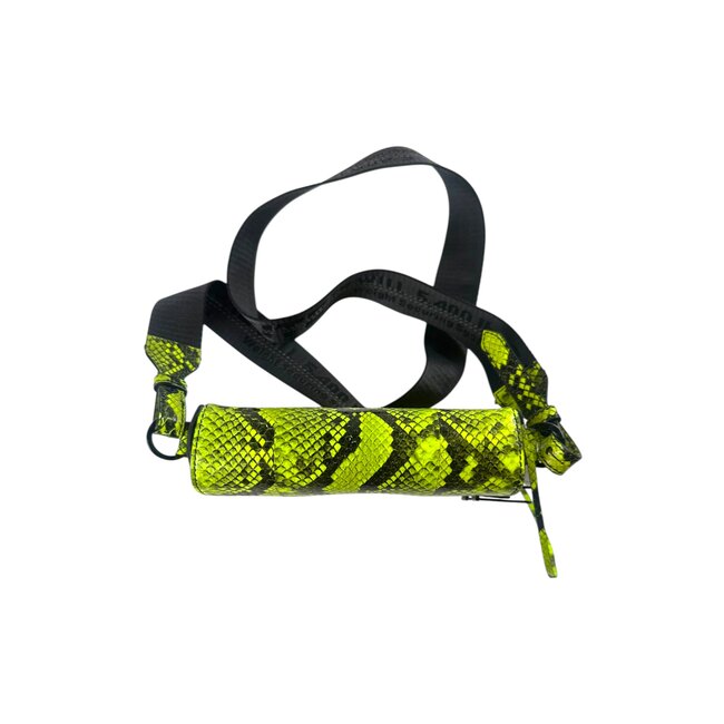 Off-White Off-White Python Binder Clip Bag