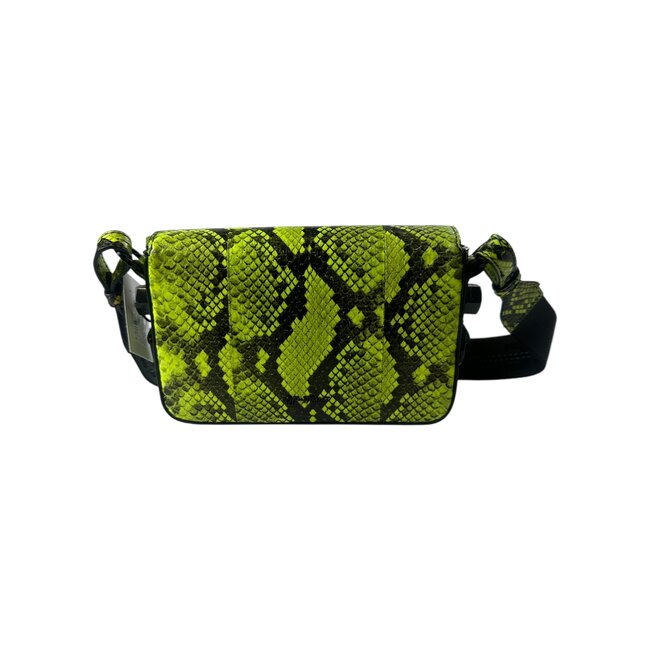 Off-White Off-White Python Binder Clip Bag