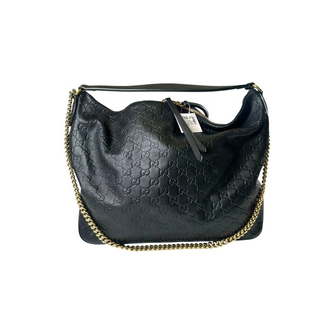 Gucci Gucci Guccissima Signature Large Hobo