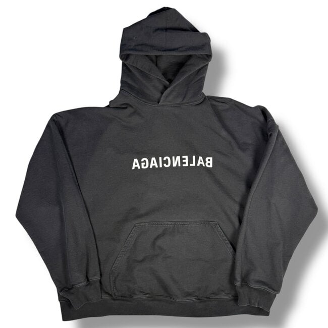 Balenciaga Balenciaga Mirror Logo Hoodie Size Medium