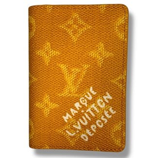 Louis Vuitton Louis Vuitton Yellow Brazza Wallet G71