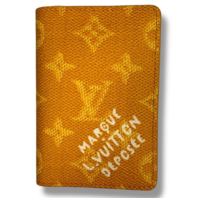 Louis Vuitton Louis Vuitton Yellow Brazza Wallet G71