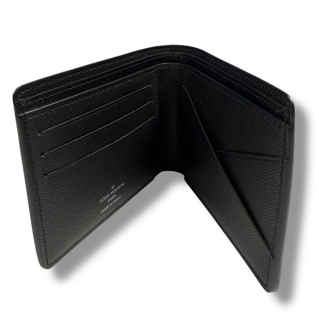 Louis Vuitton LV Virgil Abloh Multiple Wallet Sunrise Monogram Eclipse Black/Grey/Multi