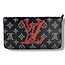 Louis Vuitton LV Kim Jones Zippy Organizer Monogram Upside Down Ink Navy