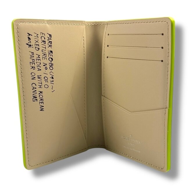 Louis Vuitton Louis Vuitton x Park Seo-Bo Pocket Organizer Green