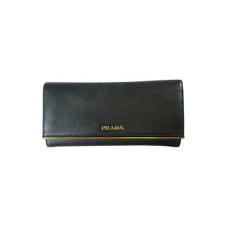 Prada Prada Long Wallet Black