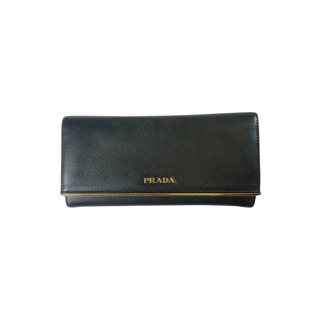 Prada Prada Long Wallet Black