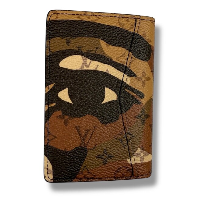 Louis Vuitton 2023 Louis Vuitton Kidsuper Brown Eye Pocket Organizer