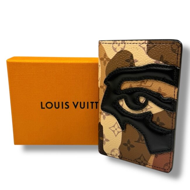 Louis Vuitton 2023 Louis Vuitton Kidsuper Brown Eye Pocket Organizer