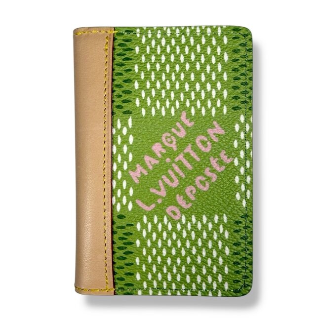 Louis Vuitton S/S 24 LV Tyler the Creator Pocket Organizer Green Damier Golf