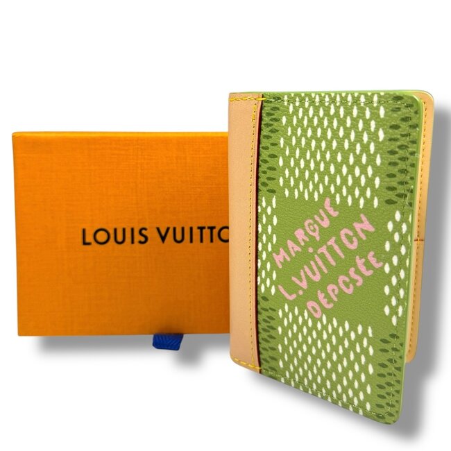Louis Vuitton S/S 24 LV Tyler the Creator Pocket Organizer Green Damier Golf
