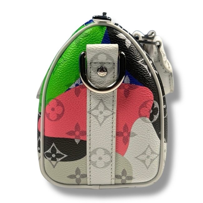 Louis Vuitton 2023 LV Kidsuper Keepall Bandouliere 25 Multicolor