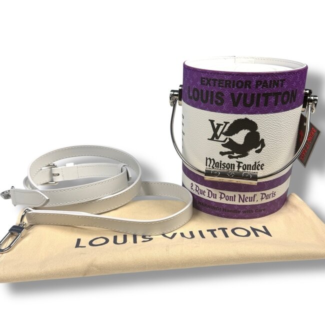 Louis Vuitton Louis Vuitton Paint Can Purple Bag