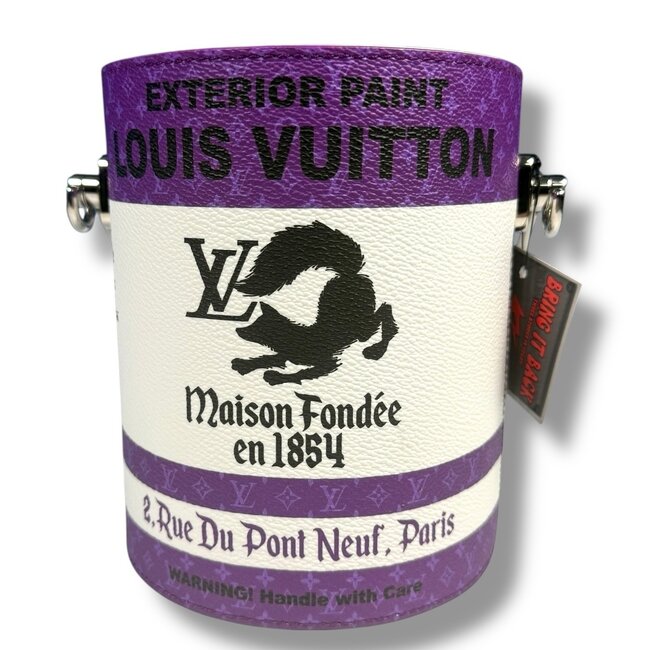 Louis Vuitton Louis Vuitton Paint Can Purple Bag