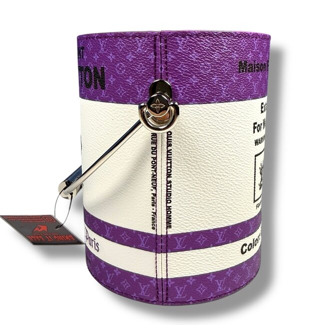 Louis Vuitton Louis Vuitton Paint Can Purple Bag