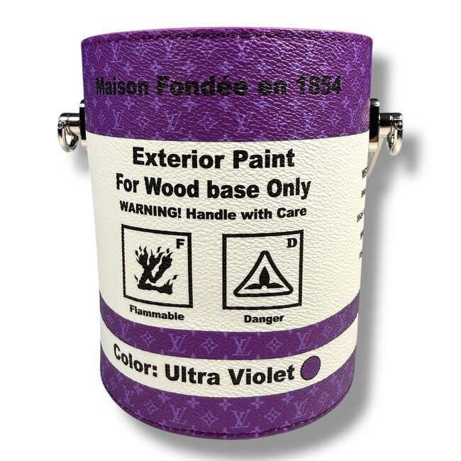 Louis Vuitton Louis Vuitton Paint Can Purple Bag