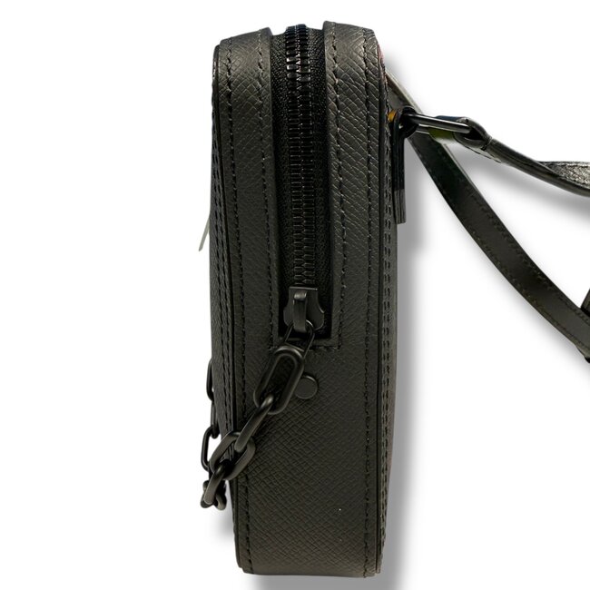 Louis Vuitton  F/W 19 Louis Vuitton Taiga Rainbow Danube Messenger Bag