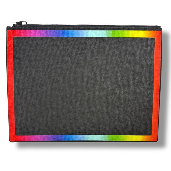 Louis Vuitton F/W19 Louis Vuitton Taiga Rainbow Pochette A4