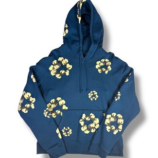 Denim Tears Denim Tears x CPFM Navy Wreath Hoodie Size XXL