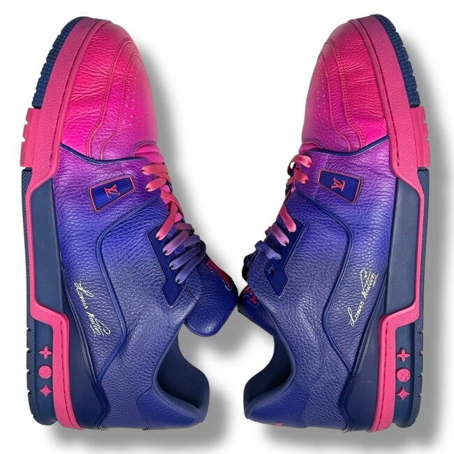 Louis Vuitton Louis Vuitton Pink Fade Trainer Size 15US