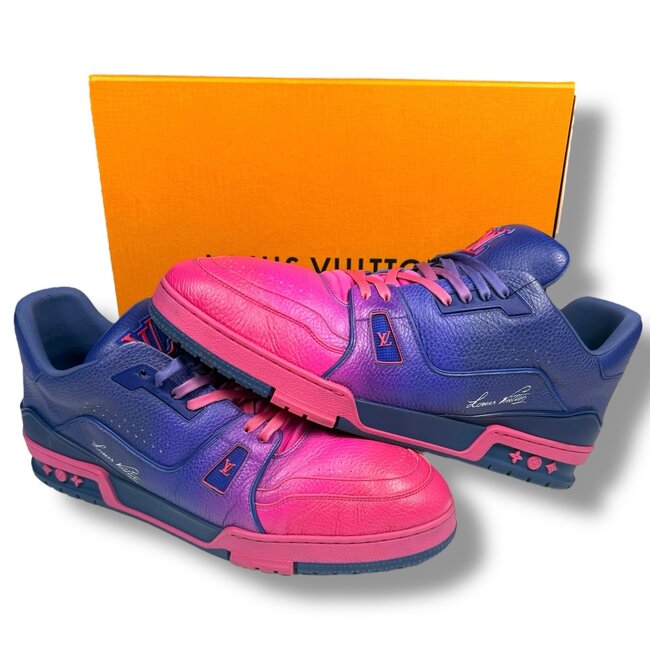 Louis Vuitton Louis Vuitton Pink Fade Trainer Size 15US