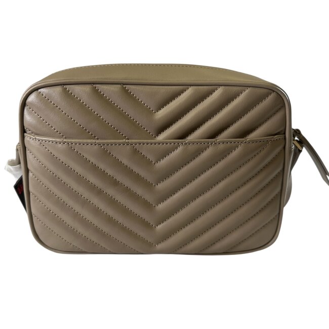 Yves Saint Laurent YSL Lou Medium Camera Crossbody Bag in Quilted Leather
