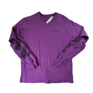 Off-White Off-White Jumbo Arrow Tee Purple