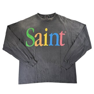 Saint Michael Saint Michael Saint Black Multi Long Sleeve