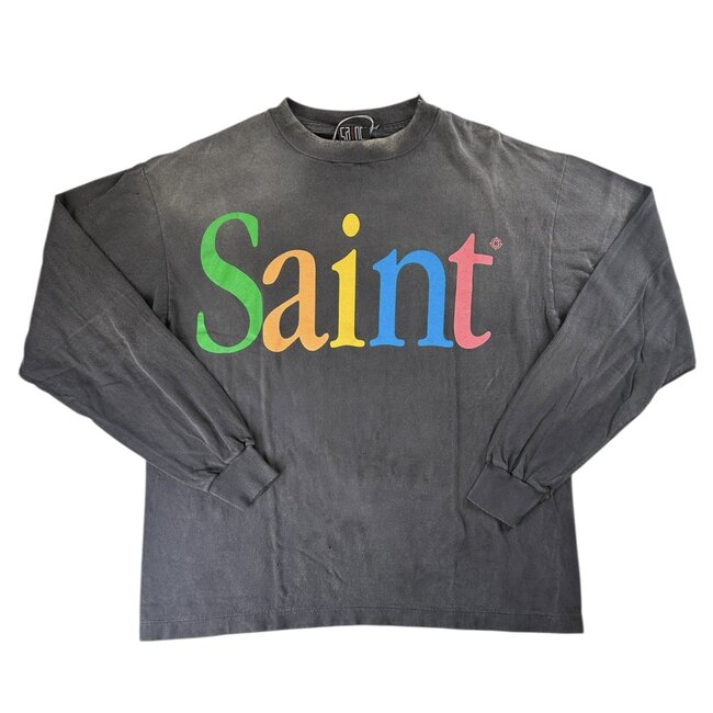Saint Michael Saint Michael Saint Black Multi Long Sleeve