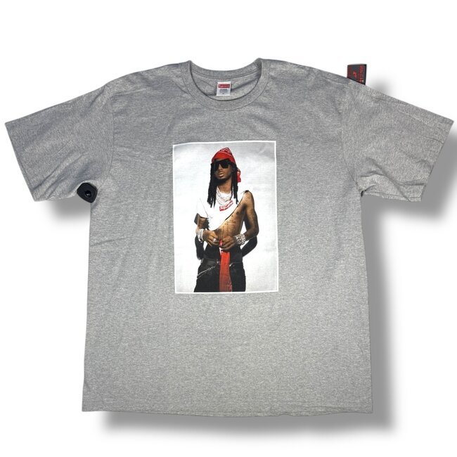 Supreme Playboi Carti Tee Grey