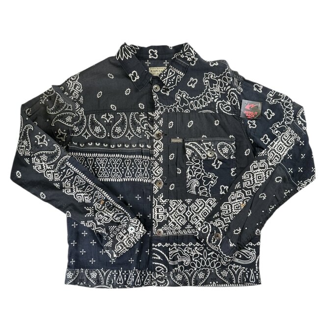 Kapital Kapital Bandana Patchwork Shirt Navy
