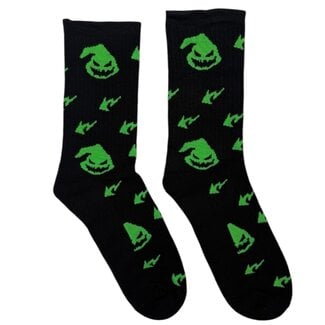Bring It Back Las Vegas Halloween Oogie Boogie Socks Black