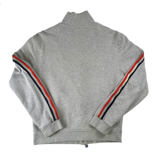 Moncler Moncler 3M Stripe Grey Zip Up Track Top