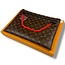 Louis Vuitton Brand New Louis Vuitton Virgil Abloh A4 Pouch Monogram Brown
