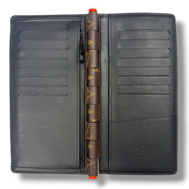 Louis Vuitton LV Virgil Abloh Monogram Solar Ray Brazza Hinge Wallet