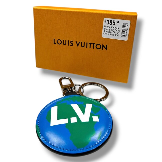 Louis Vuitton LV Virgil Abloh Monogram Porte Crepadid Charm Key Holder